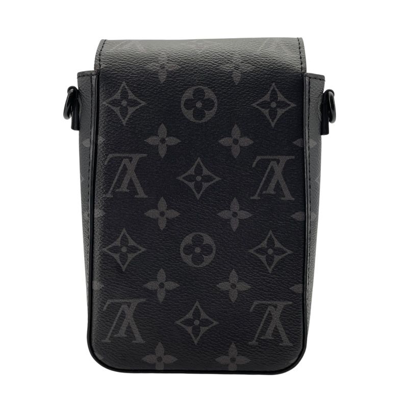 Louis Vuitton S Lock Vertical Wearable Wallet - Monogram Eclipse Black