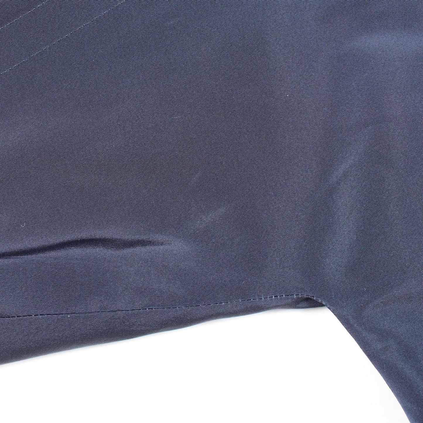 Dior Silk Front Zip Tunic Blouse - Exquisite Navy Elegance