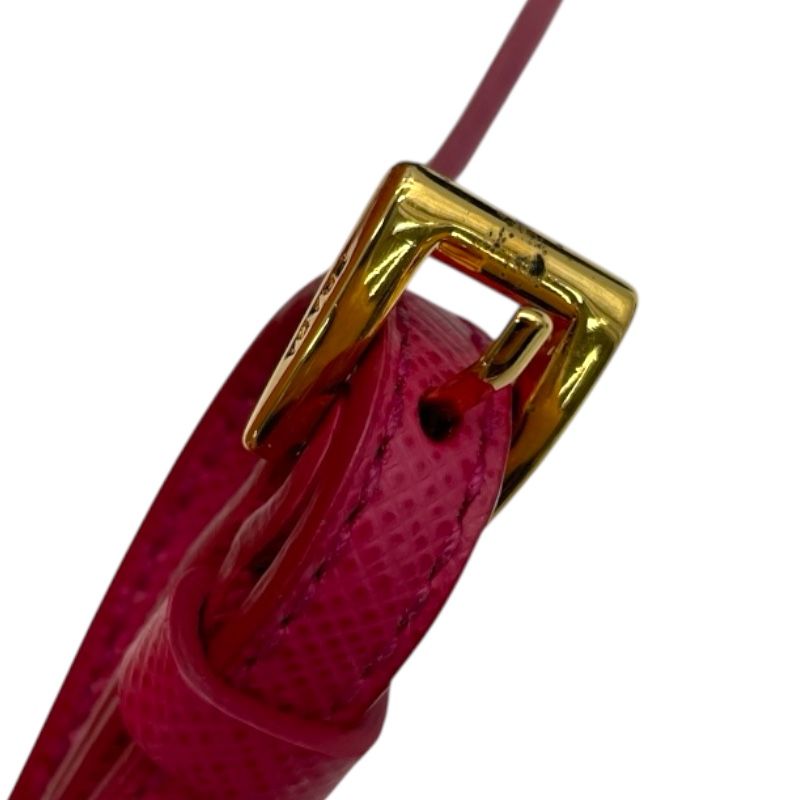 PRADA Saffiano Mini Camera Bag in Red - Iconic Luxury Accessory