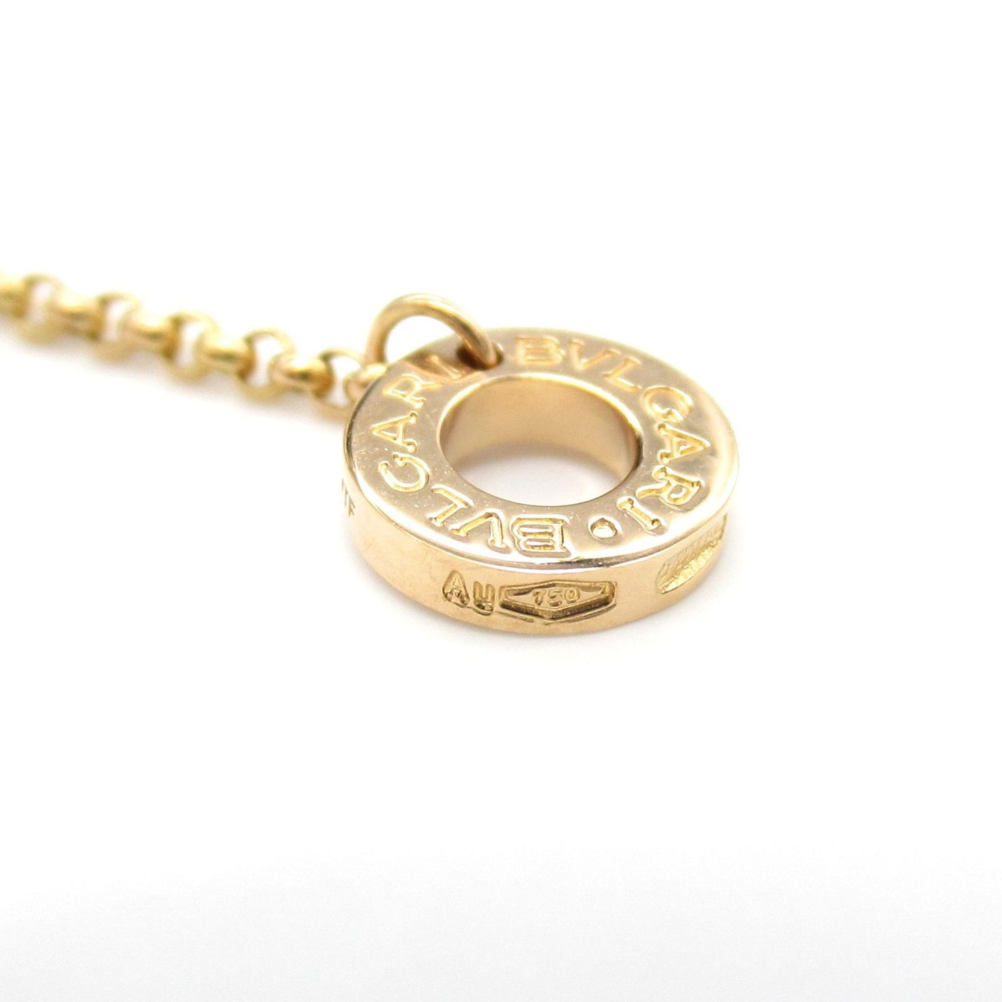 BVLGARI Bvlgari Mother of Pearl Necklace in 18K Pink Gold