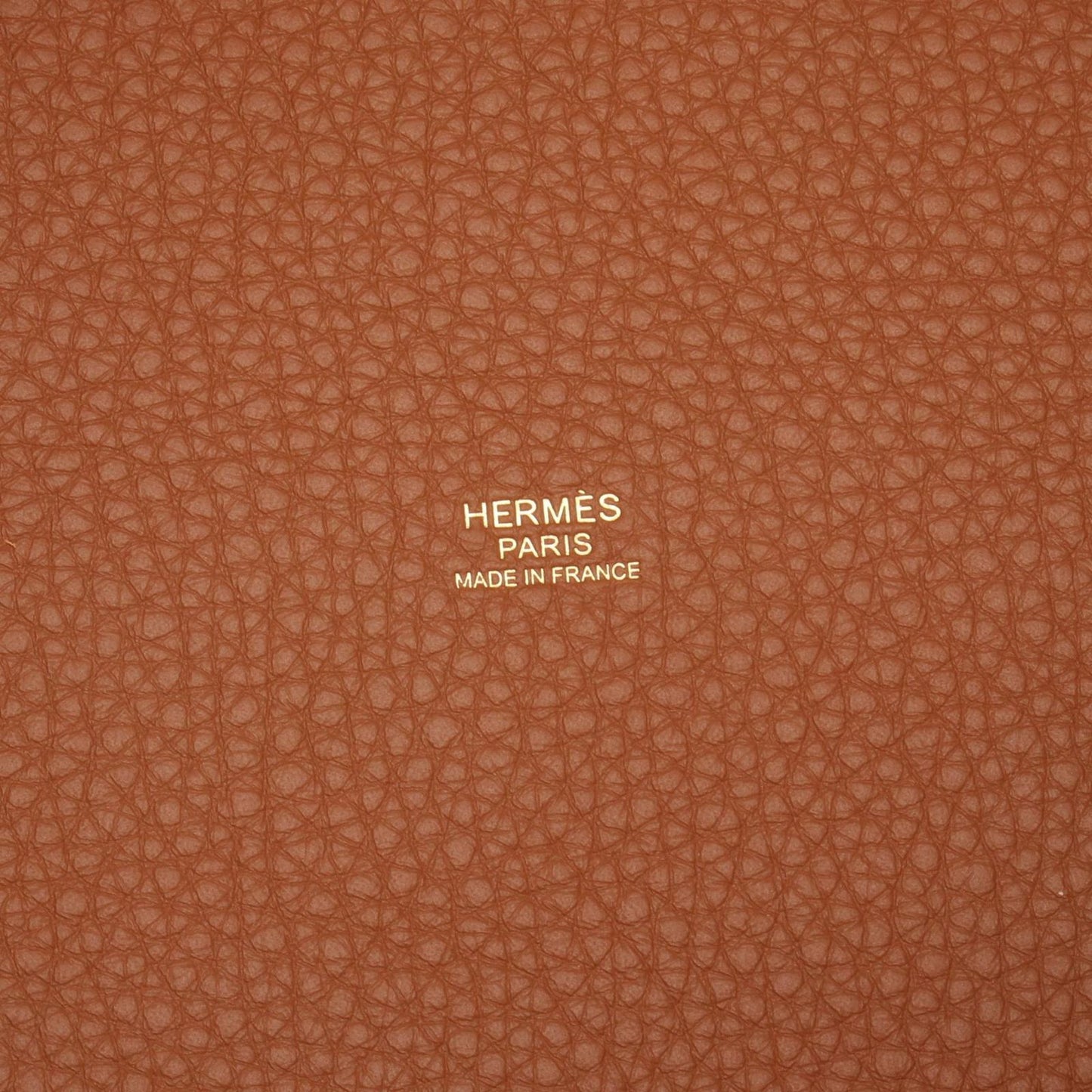 HERMES Picotin Lock MM Handbag in Gold Leather - Unused Luxury