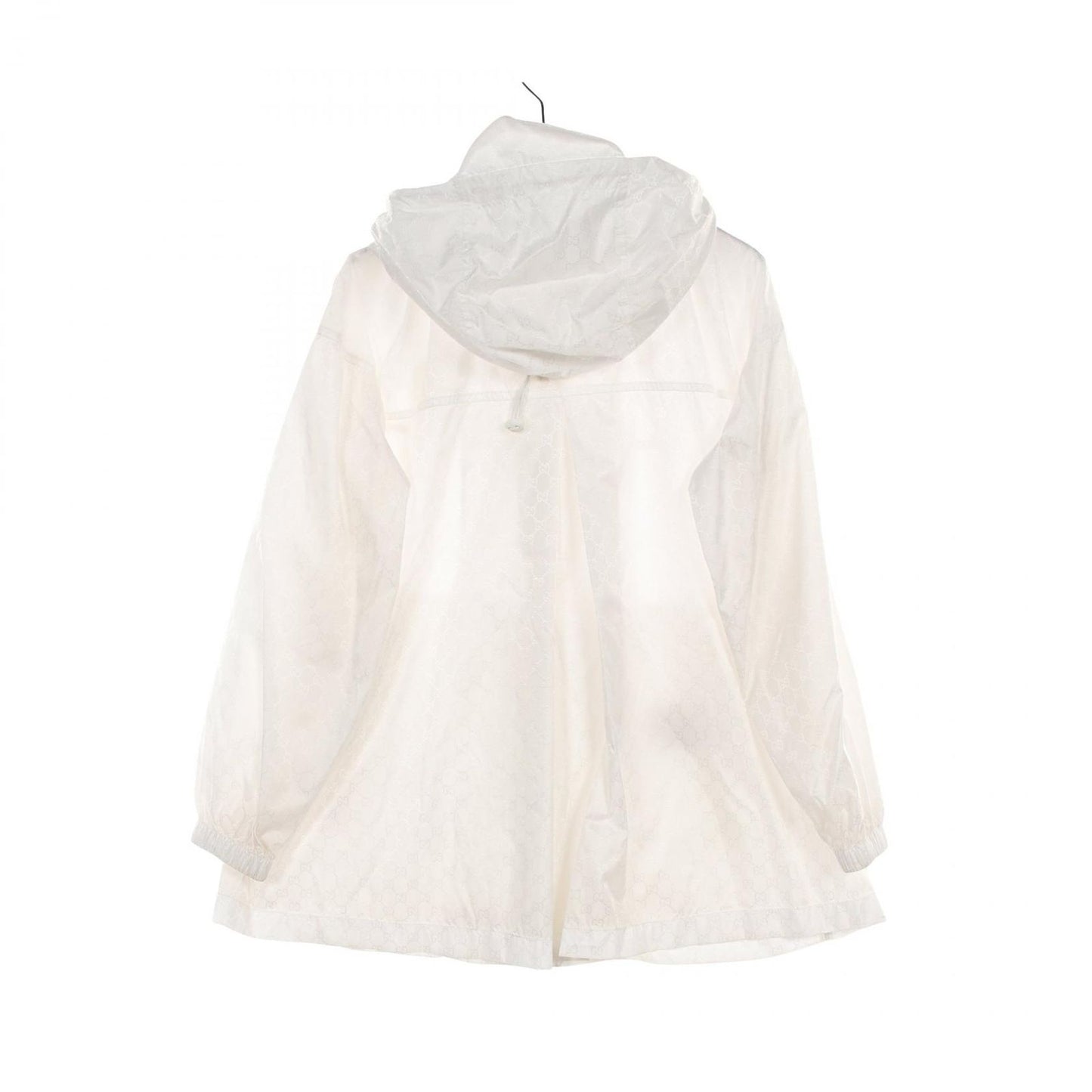 GUCCI GG Pattern Nylon Jacket in White - Timeless Elegance