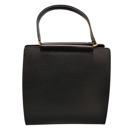 Louis Vuitton Figari M52012 Black & Gold Epi Leather Handbag
