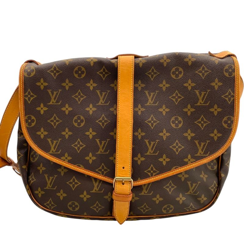 Louis Vuitton Monogram Canvas Soumire 35 Shoulder Bag - Brown