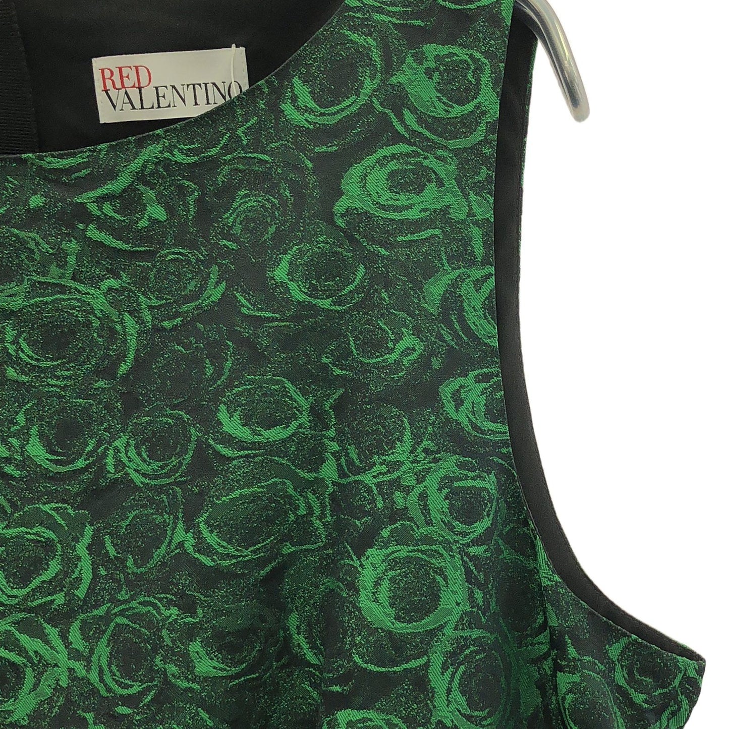 RED VALENTINO Green Dress - Timeless Elegance for the Modern Woman