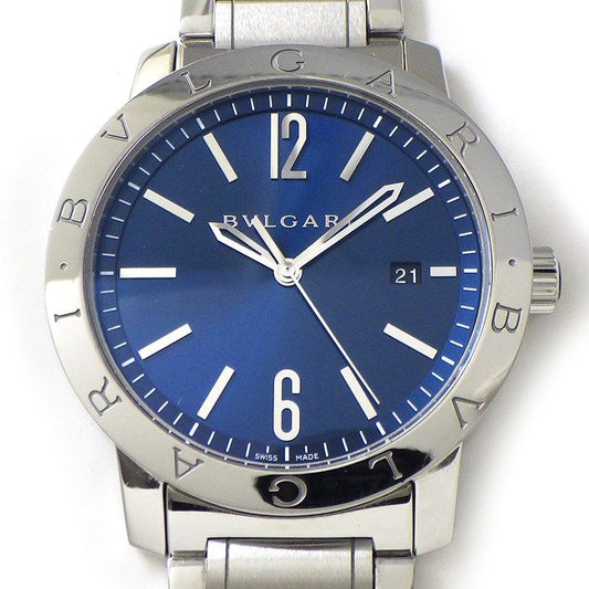 BVLGARI BVLGARI BB41S Automatic Watch with Blue Dial - Exceptional Craftsmanship