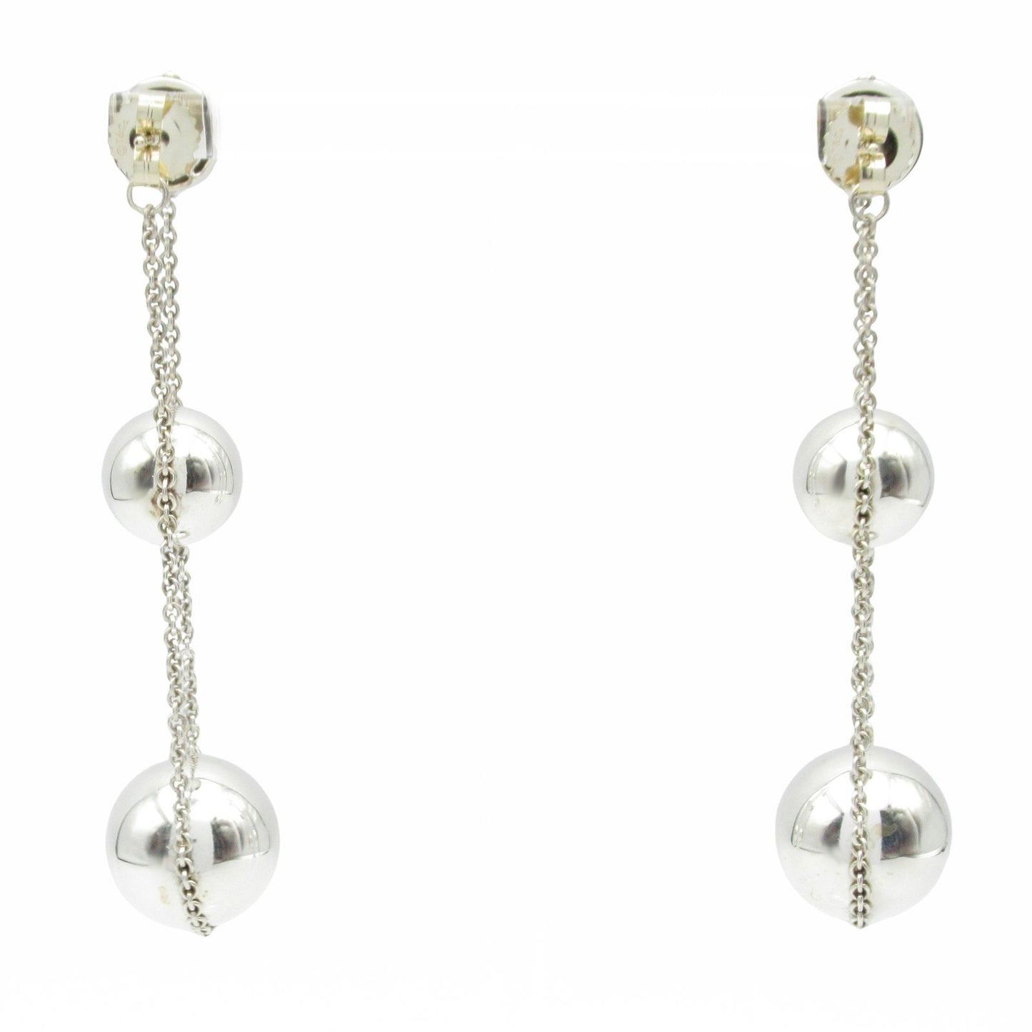 TIFFANY & CO Hardware Triple Drop Earrings - Exquisite Silver Elegance