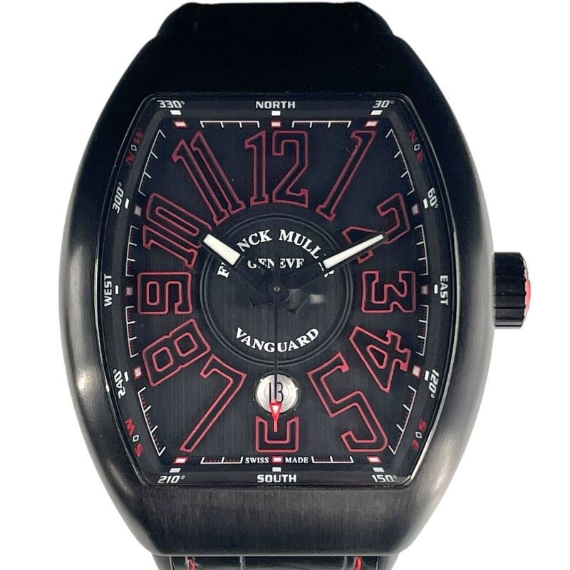 FRANCK MULLER Vanguard V45SCDTTTNRBRER Black Titanium Men's Watch
