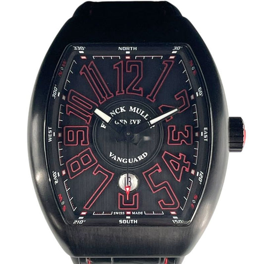 FRANCK MULLER Vanguard V45SCDTTTNRBRER Black Titanium Men's Watch