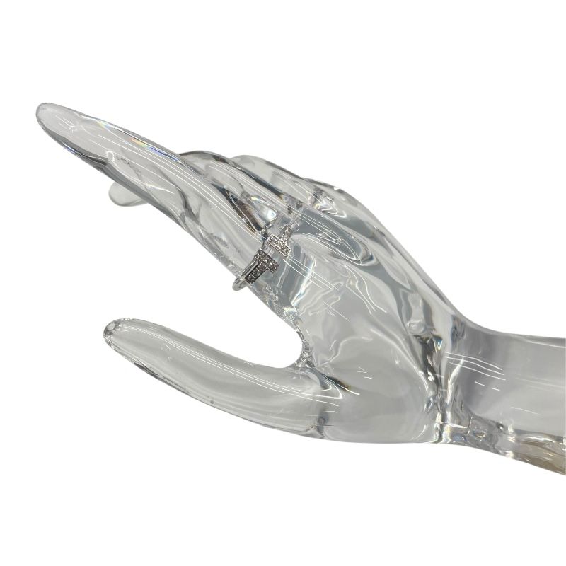 Tiffany & Co. T Wire Diamond Ring in 18K White Gold