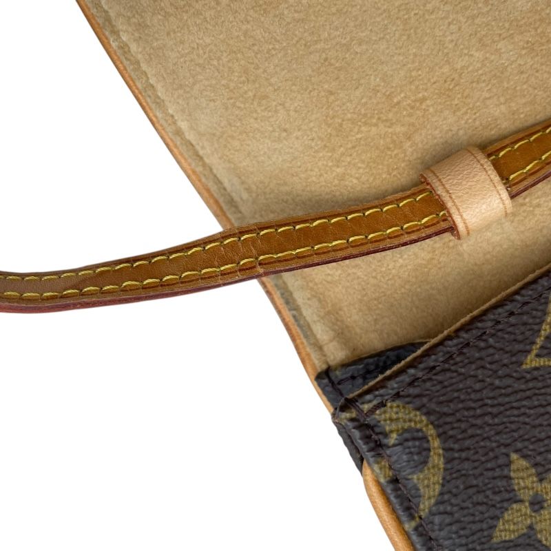 Louis Vuitton Monogram Canvas Pochette Twin GM - Brown