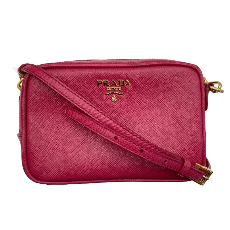 PRADA Saffiano Mini Camera Bag in Red - Iconic Luxury Accessory