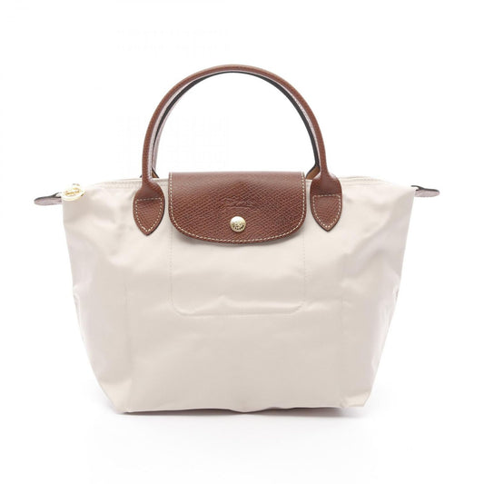 Longchamp Le Pliage Original S Top Handle Tote Bag - Beige/Brown
