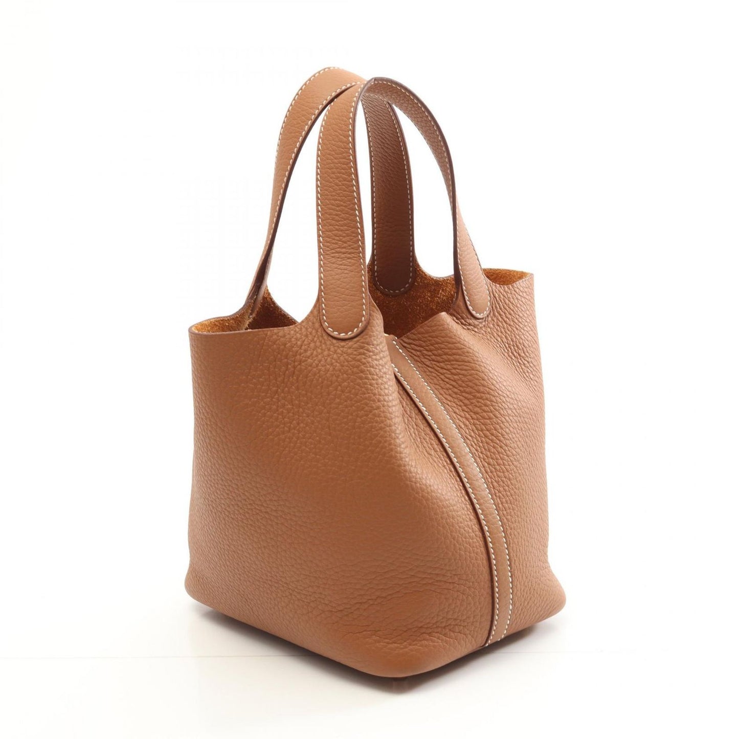 HERMES Picotin Lock PM Handbag in Gold - Timeless Elegance