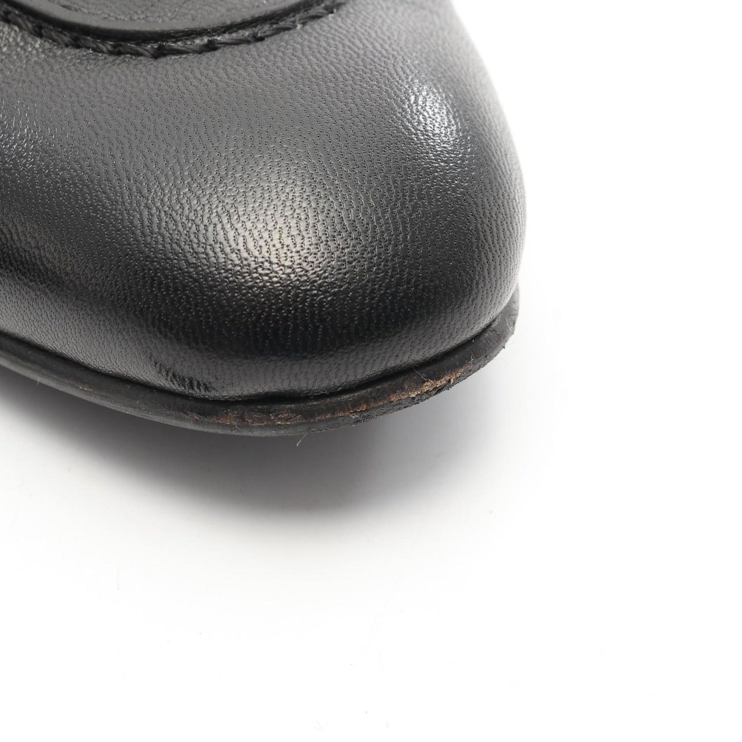 HERMES Moccasin Loafers in Black Leather - Timeless Elegance