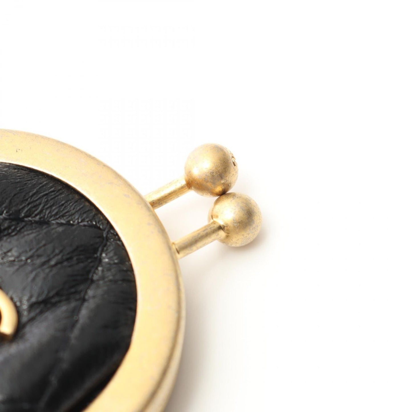 CHANEL Matelassé Lip Case in Black Leather - Exquisite Craftsmanship