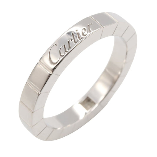 CARTIER 1PD Laniere Ring in K18WG with Diamonds - Timeless Elegance
