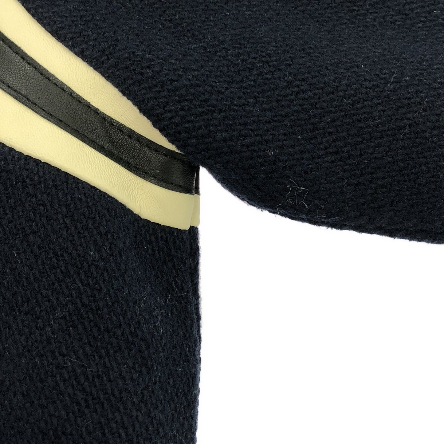 POLO RALPH LAUREN Wool Blend Bomber Jacket - Navy - Size S