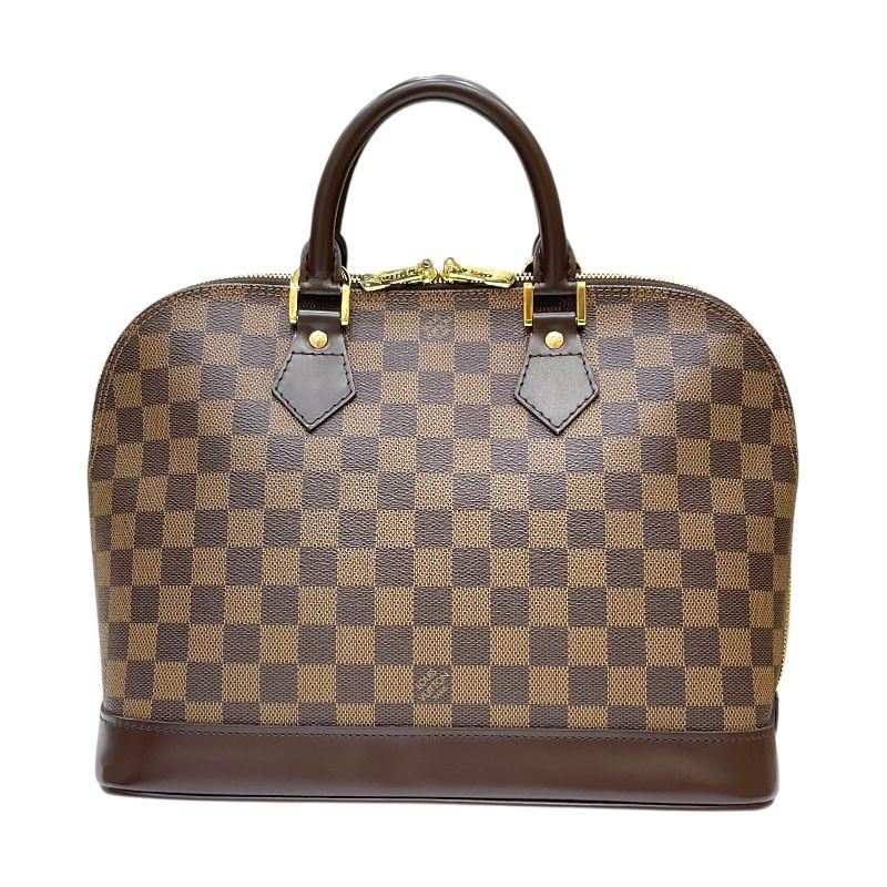 Louis Vuitton Alma N51131 Handbag in Ébène Damier Canvas