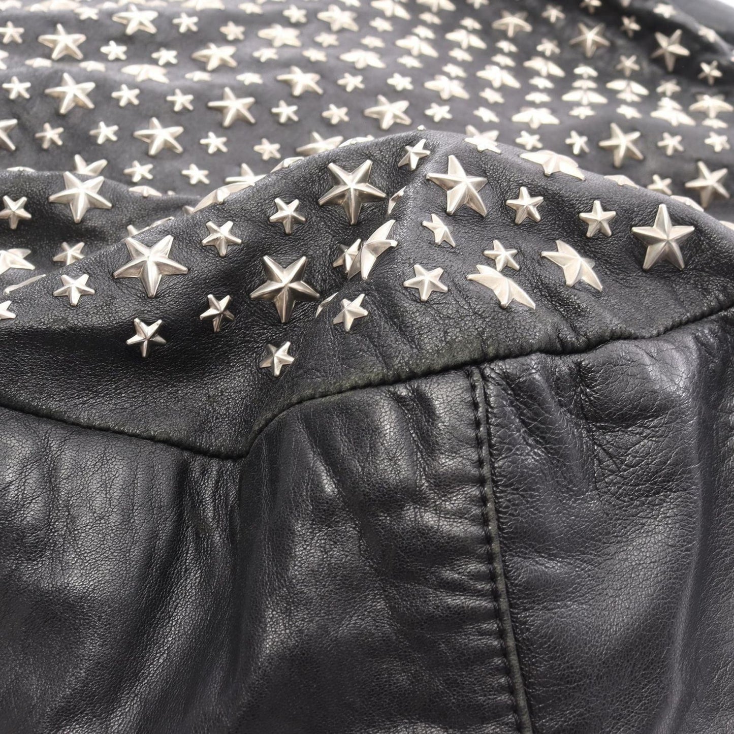 Jimmy Choo Sky Bag Black Leather Shoulder Bag - Timeless Elegance