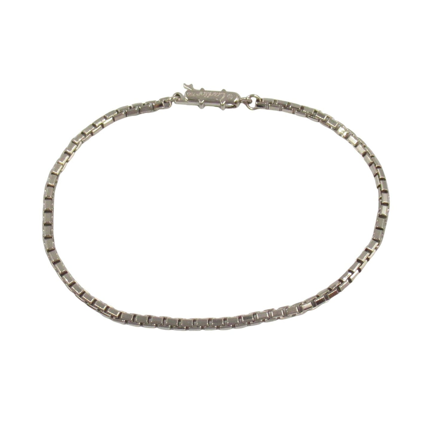CARTIER Lanière Bracelet in K18 White Gold - Timeless Elegance