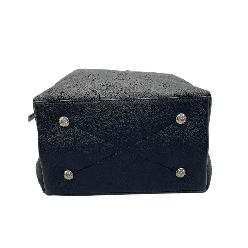Louis Vuitton Murié Noir Mahina Leather Shoulder Bag - Exquisite Craftsmanship
