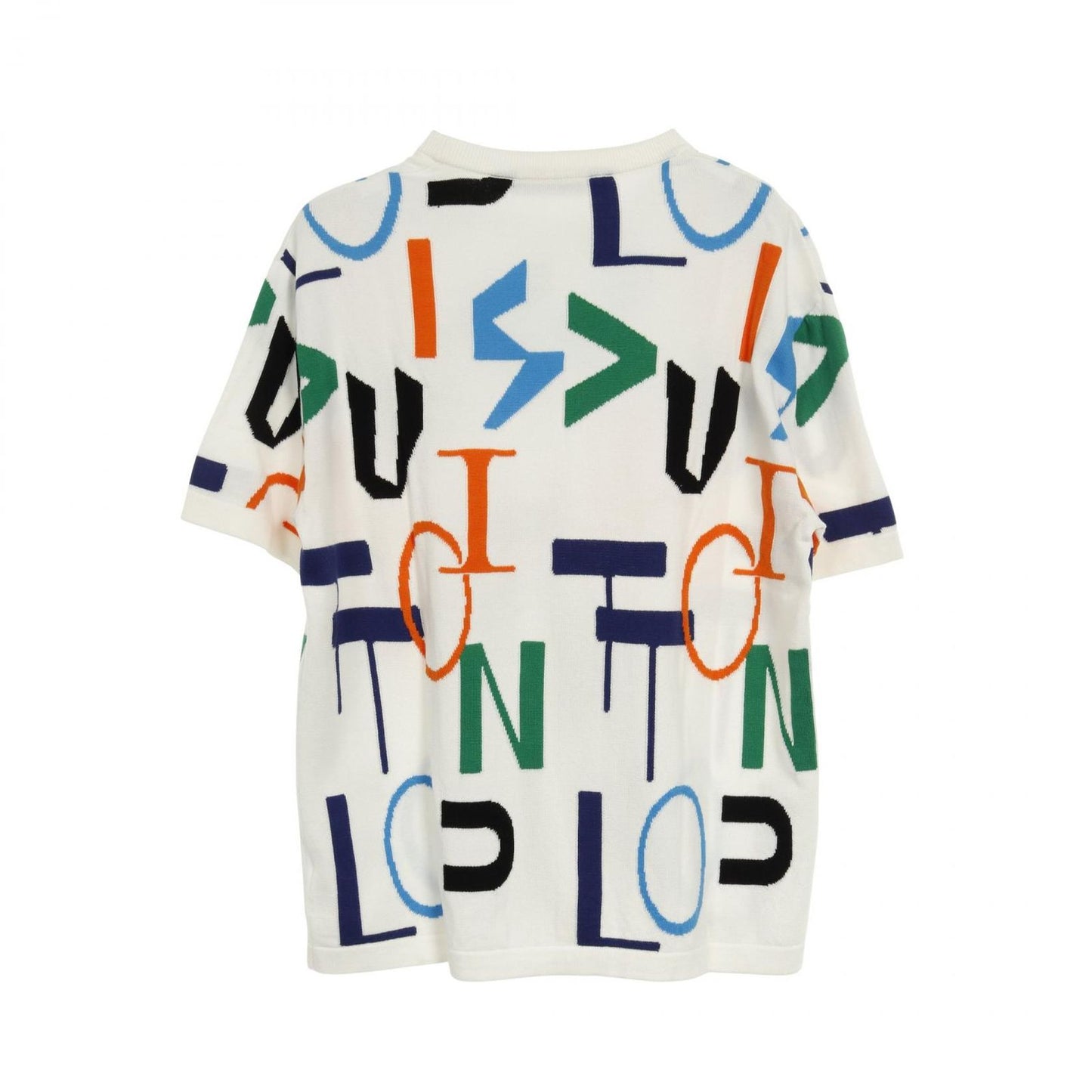 Louis Vuitton LVSE Electric Intarsia Knit T-Shirt - Multi-Color XS