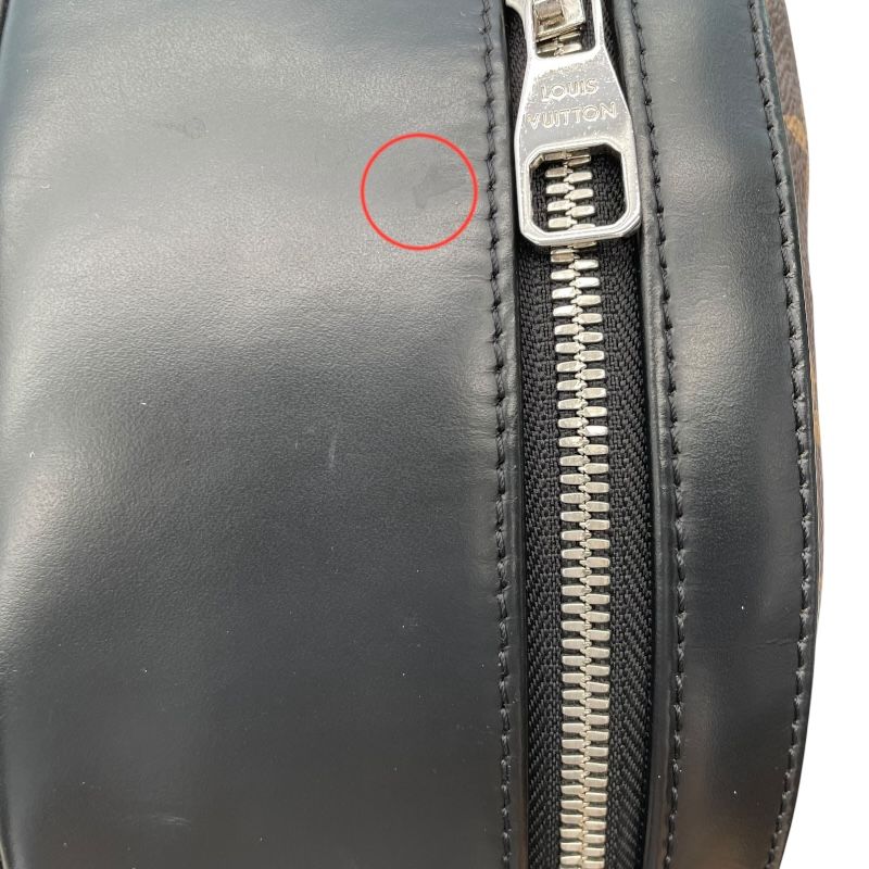 Louis Vuitton Josh M41530 Monogram Macassar Backpack - Brown/Silver