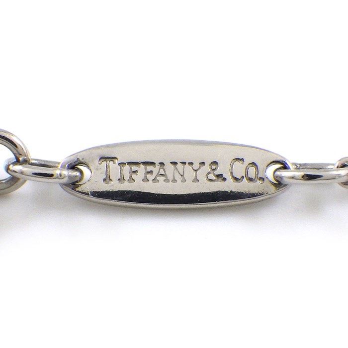 Tiffany & Co. Tear Drop Rock Crystal Necklace in Platinum PT950