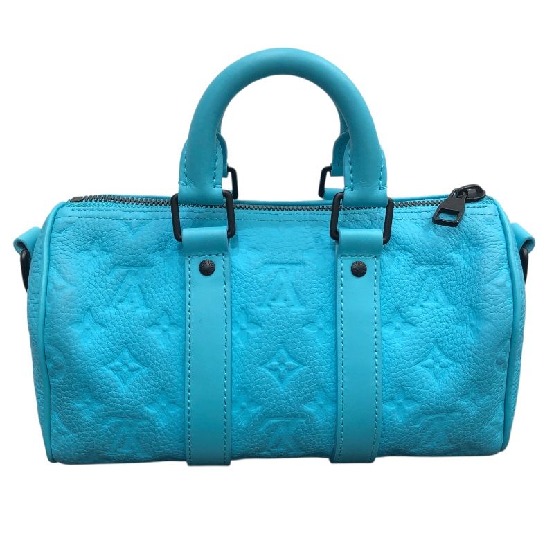 Louis Vuitton Key Pouch Bandouliere 25 Turquoise Trillon Handbag