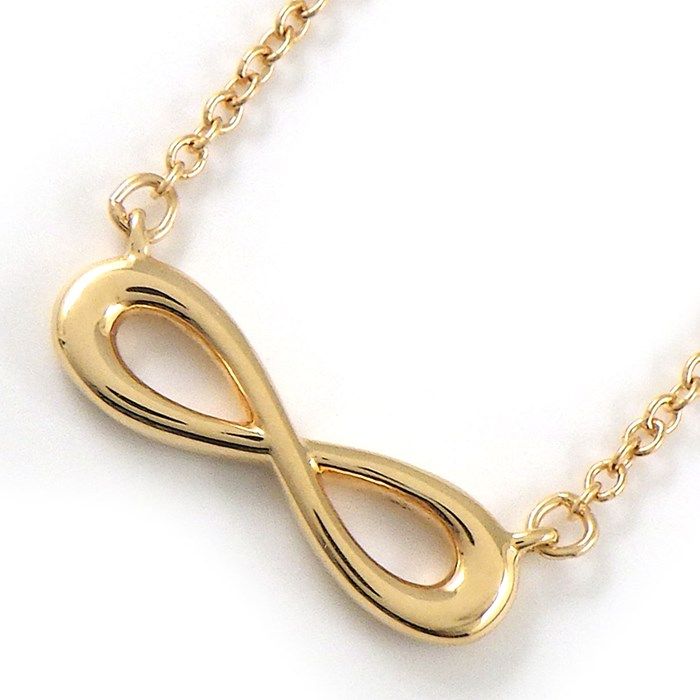 Tiffany & Co. Infinity Necklace in K18 Pink Gold - Exquisite Craftsmanship