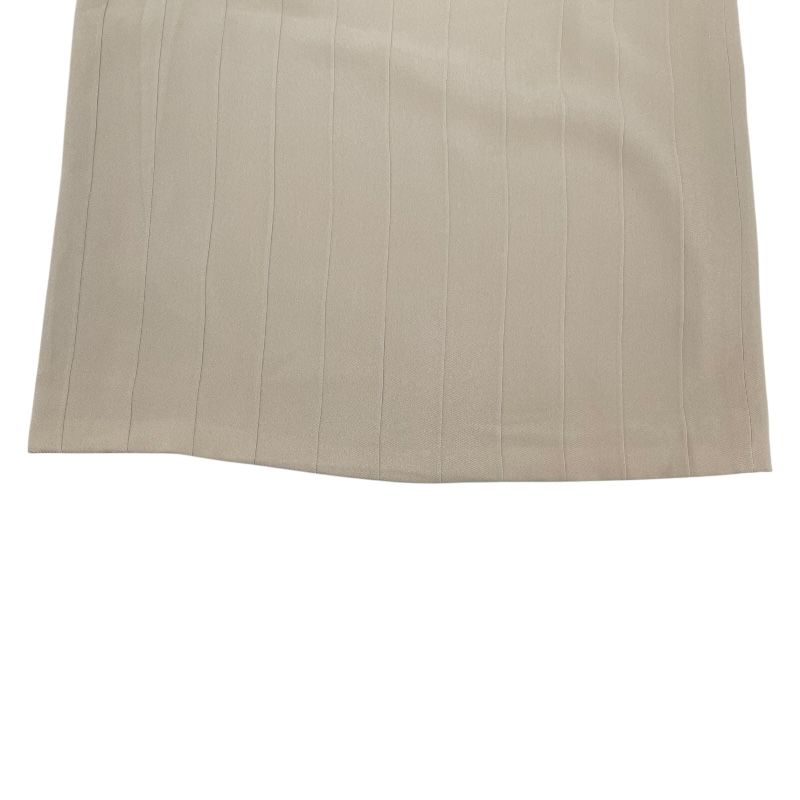 HERMES Silk Sleeveless Dress in Beige - Timeless Elegance