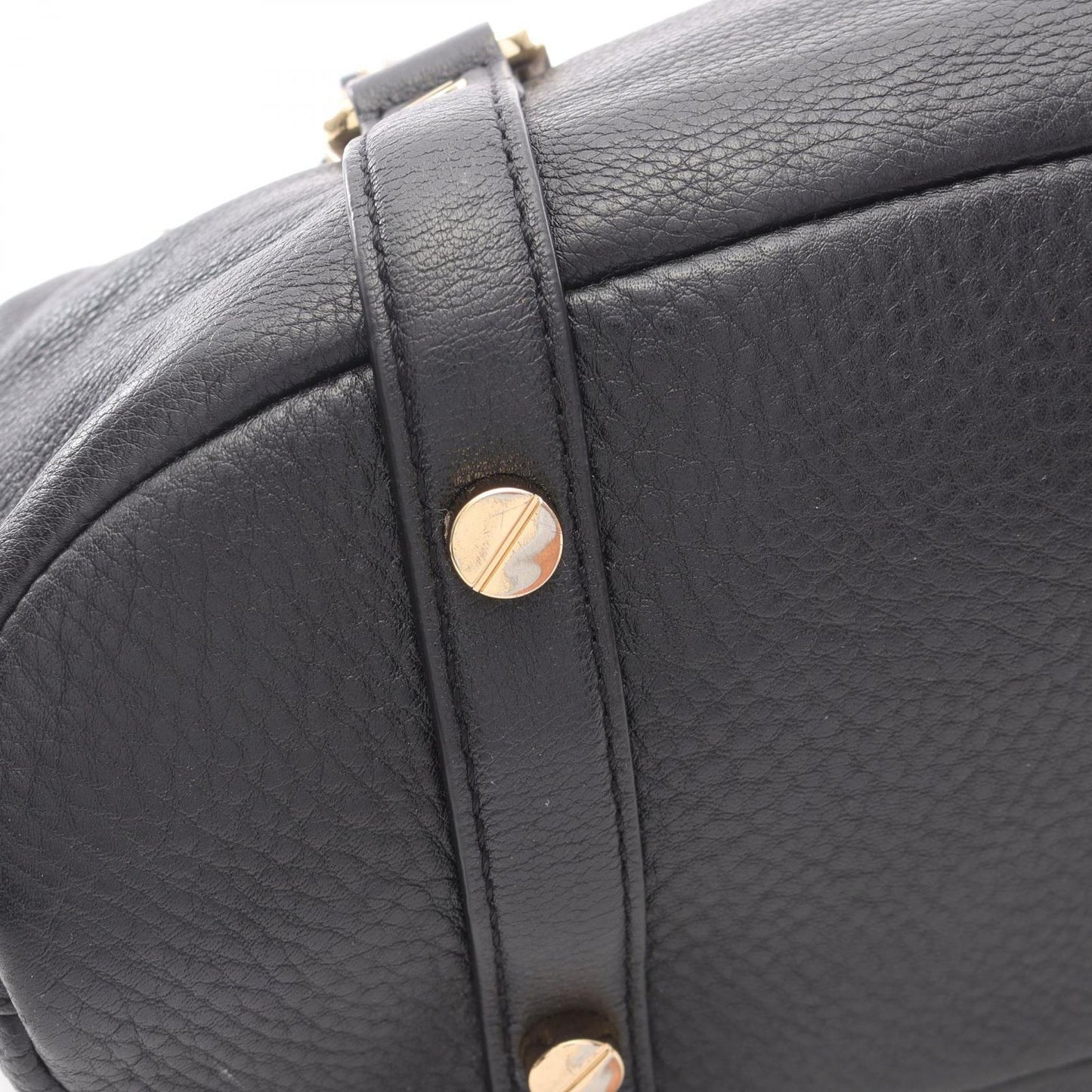 Michael Kors Bedford Luggage MD Satchel - Timeless Black Leather