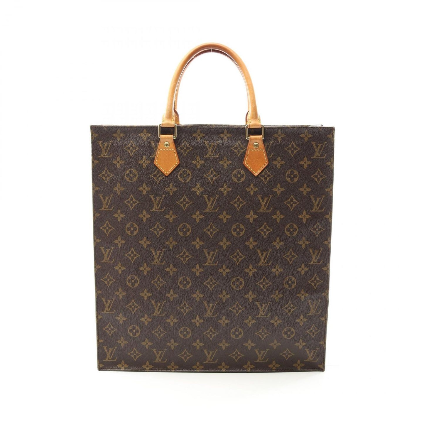 Louis Vuitton Monogram Sac Plat Tote Bag - Timeless Elegance