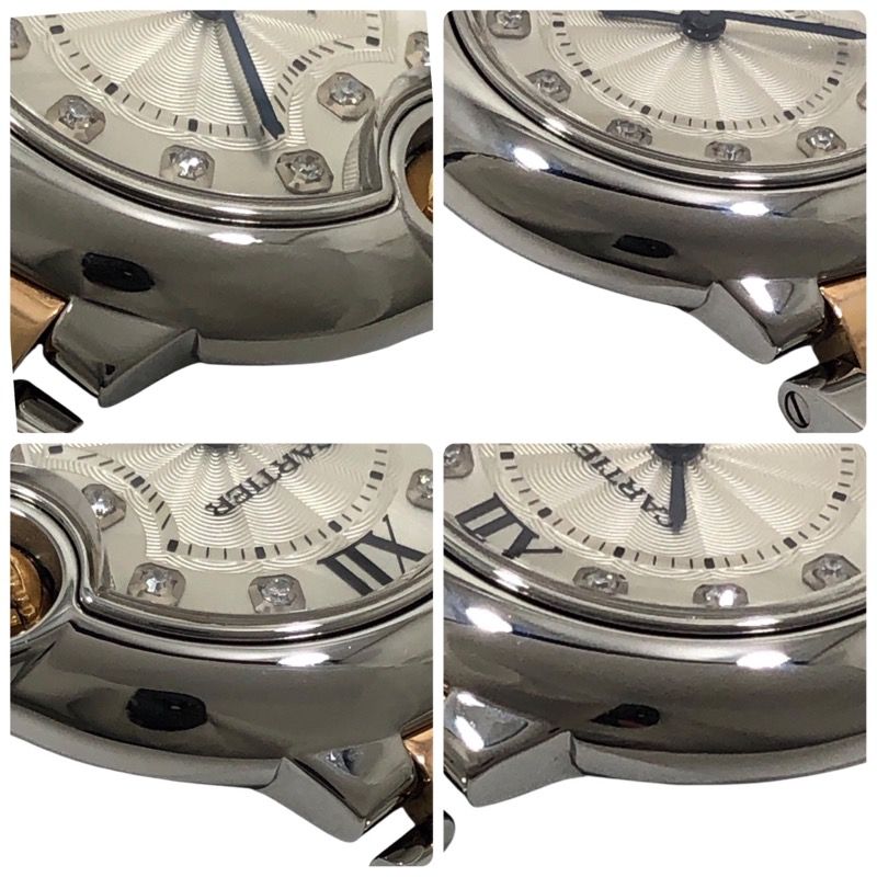 Cartier Ballon Bleu 28mm WE902030 Silver PG/SS Women's Watch