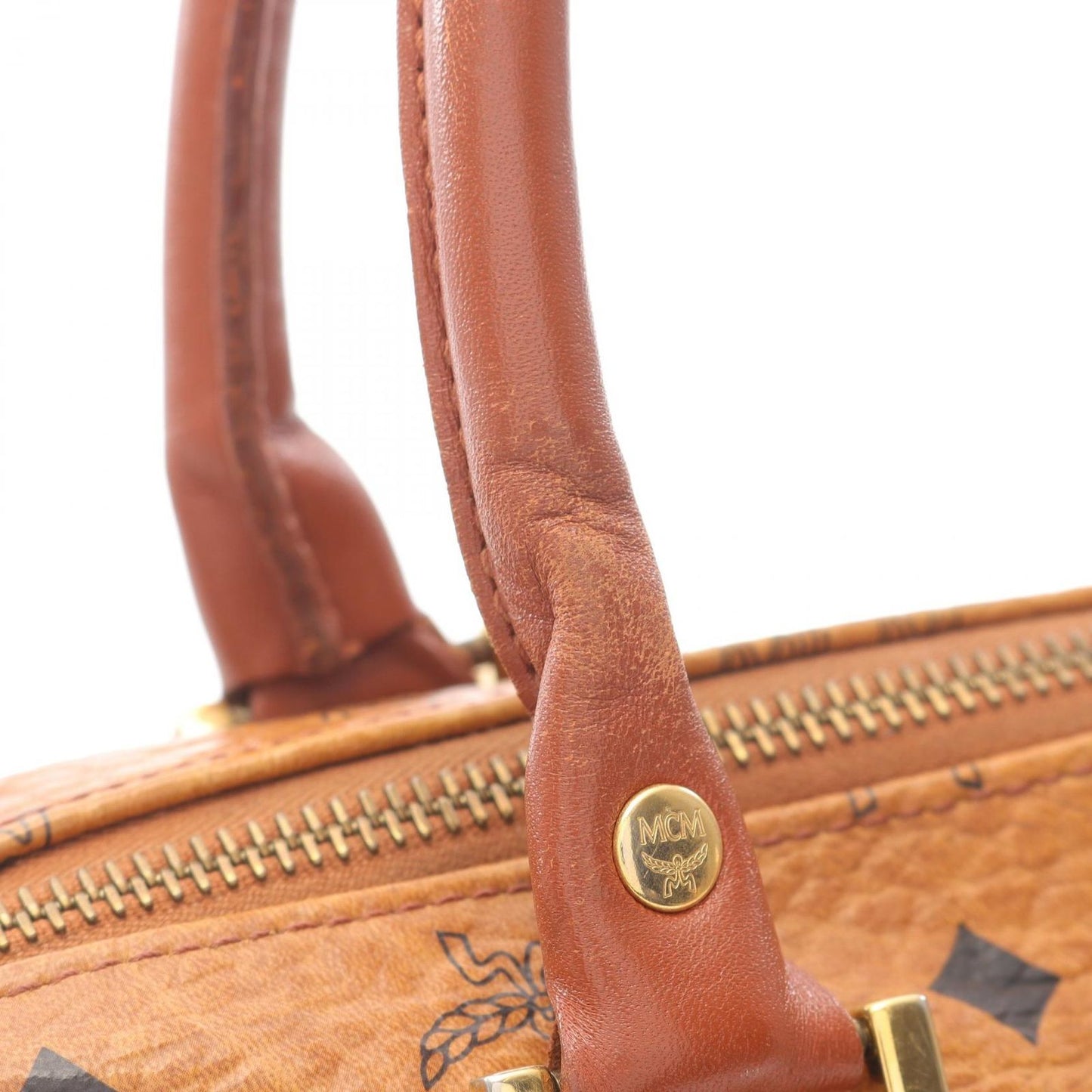 MCM Visetos Brown Handbag - Timeless Elegance