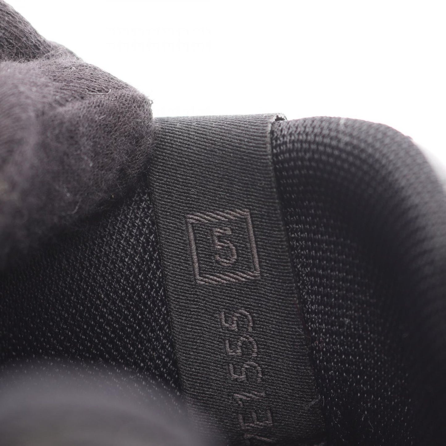 FENDI FASTER Suede Sneakers - Timeless Elegance in Black