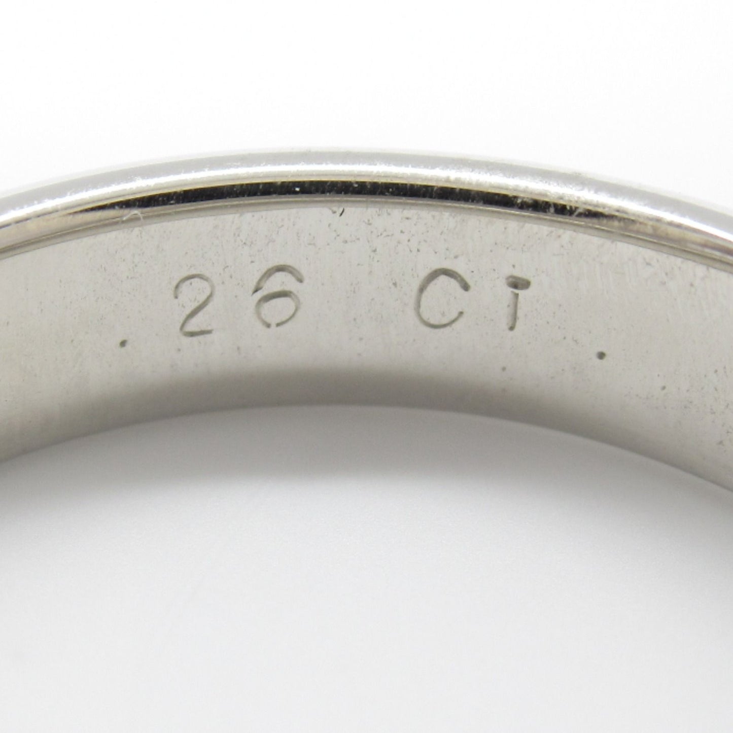 TIFFANY & CO Dot Diamond Ring in Platinum - Size 8.5