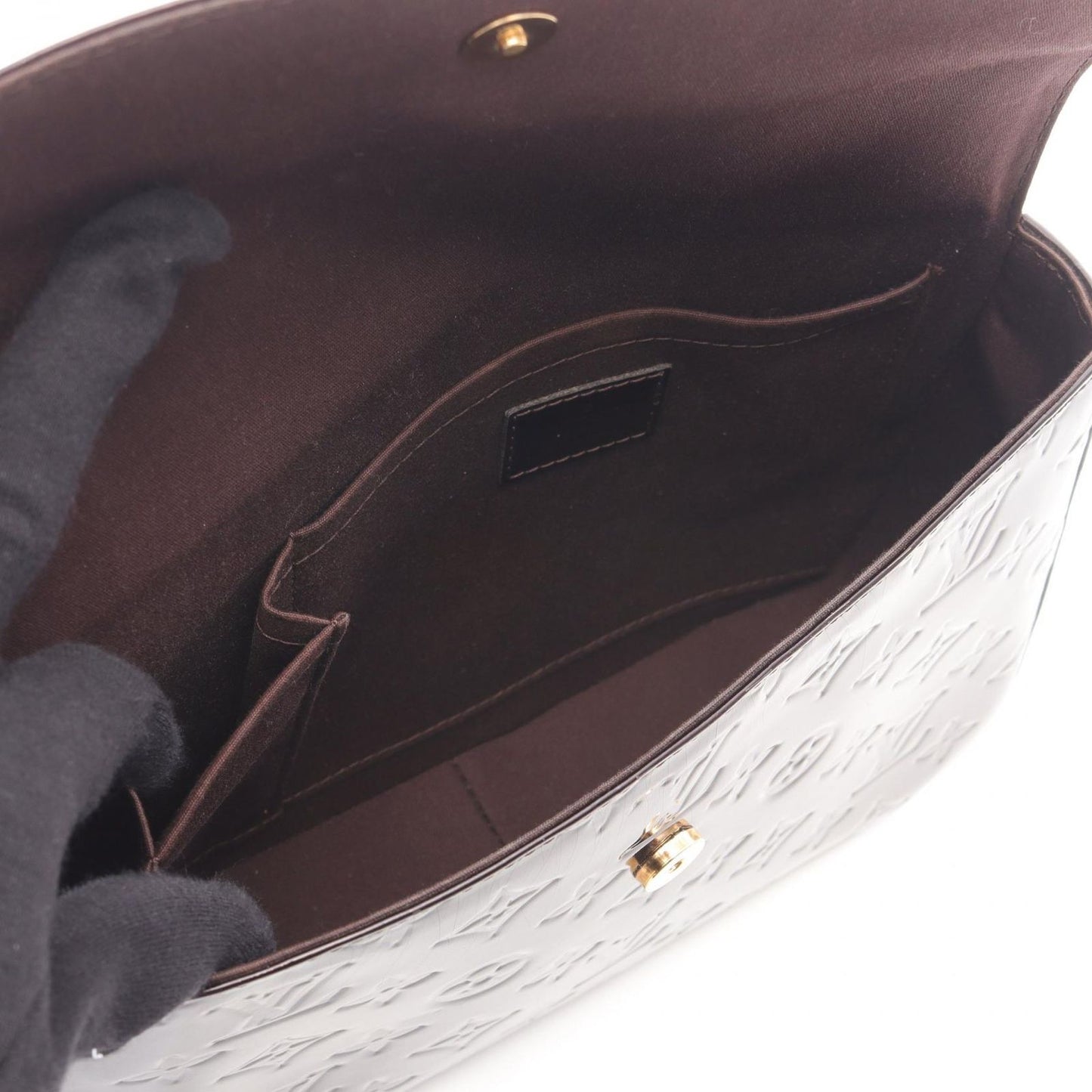 Louis Vuitton Rodeo Drive Monogram Vernis Amarante Shoulder Bag