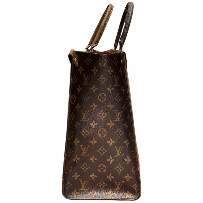Louis Vuitton OnTheGo GM Monogram Giant Reverse Tote Bag - Brown