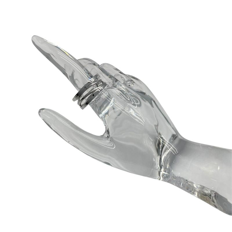 BVLGARI B.zero1 Legend Ring in K18 White Gold - Exquisite Craftsmanship