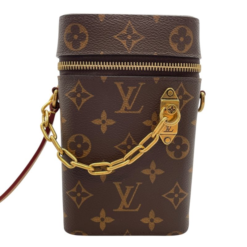 Louis Vuitton Monogram Canvas Phone Box M44914 - Brown