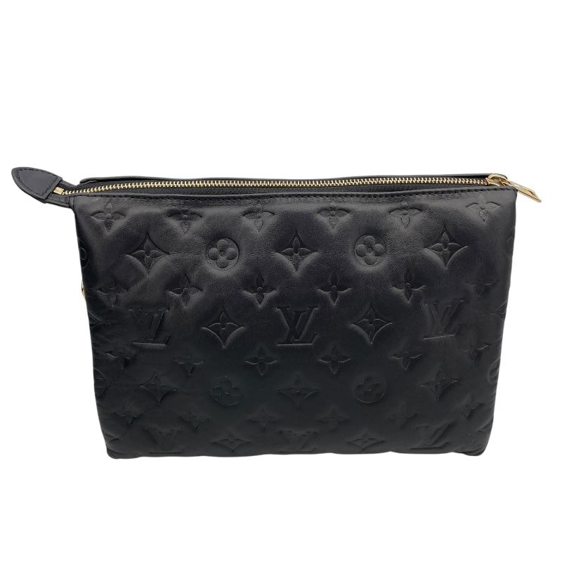 Louis Vuitton Pochette Coussin M57790 Noir Monogram Leather Shoulder Bag