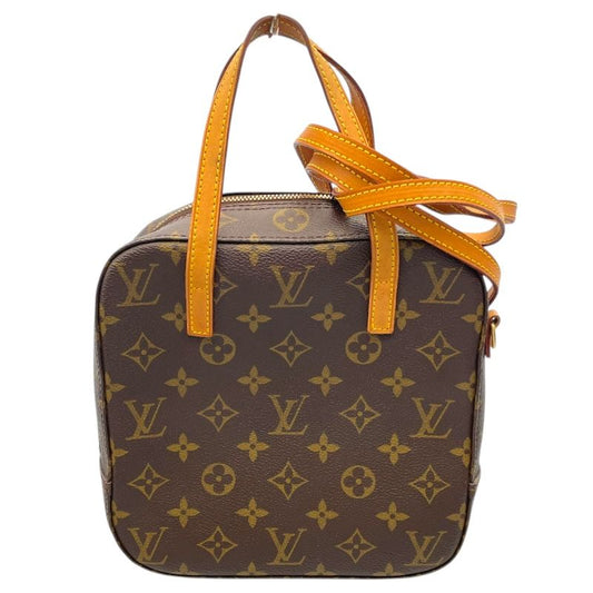 Louis Vuitton Spontini M47500 Monogram Canvas Shoulder Bag - Brown