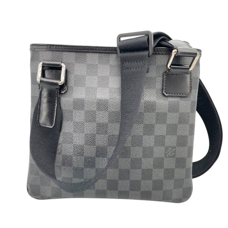 Louis Vuitton Thomas N58028 Black Damier Graphite Shoulder Bag