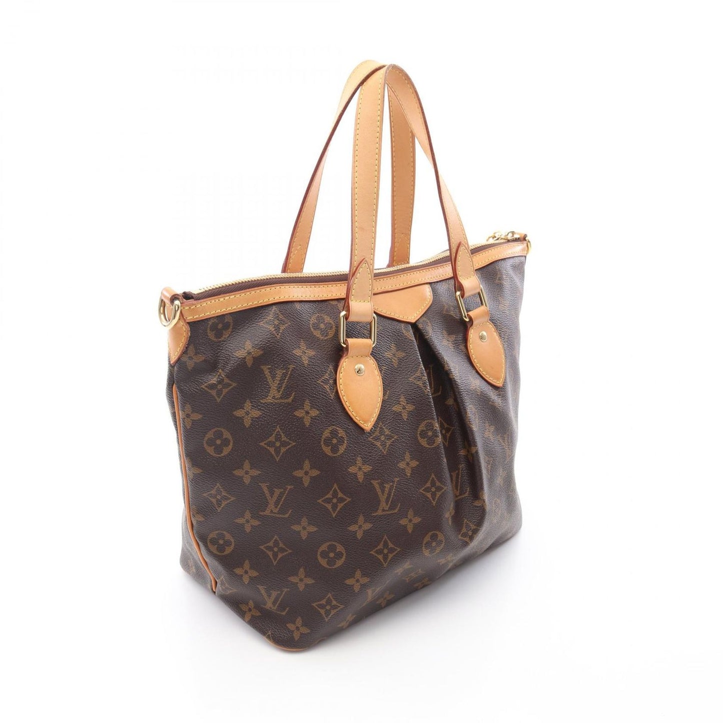Louis Vuitton Palermo PM Handbag - Timeless Elegance in Brown