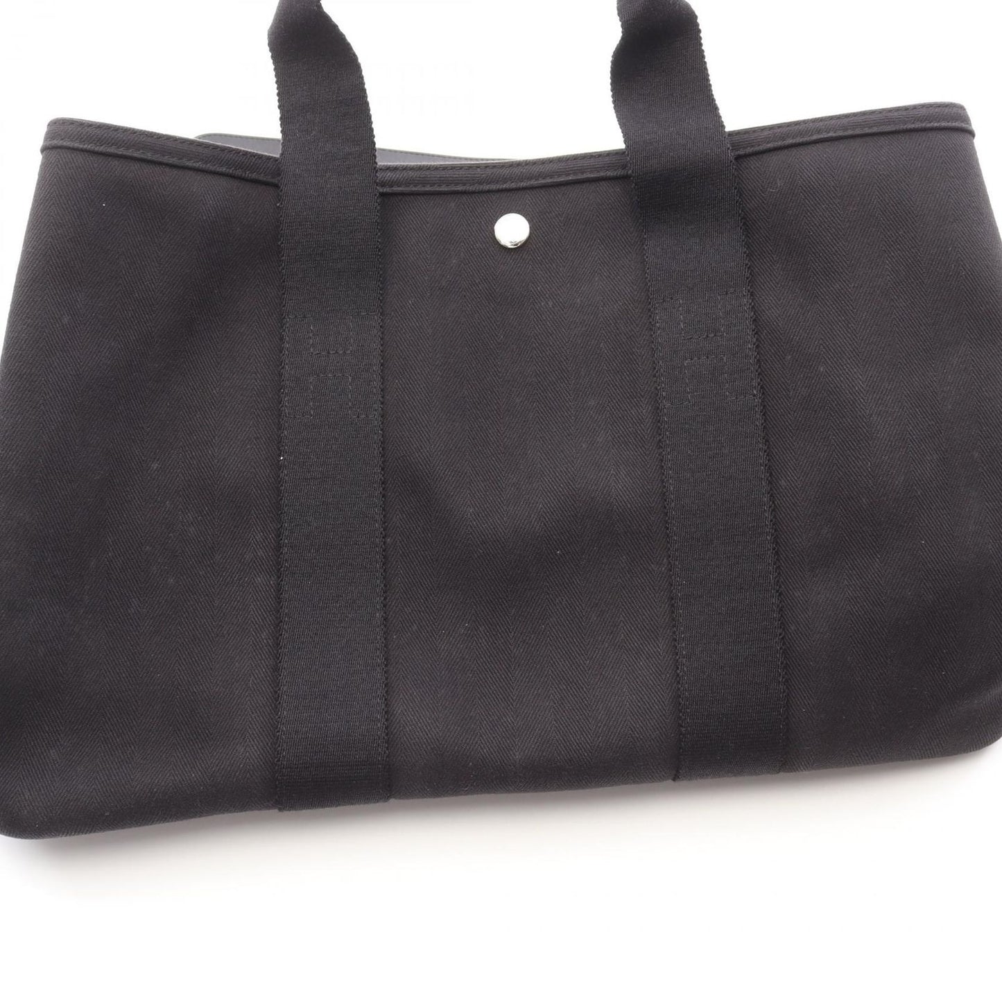 HERMES Valparaiso MM Handbag in Black Leather - Timeless Elegance