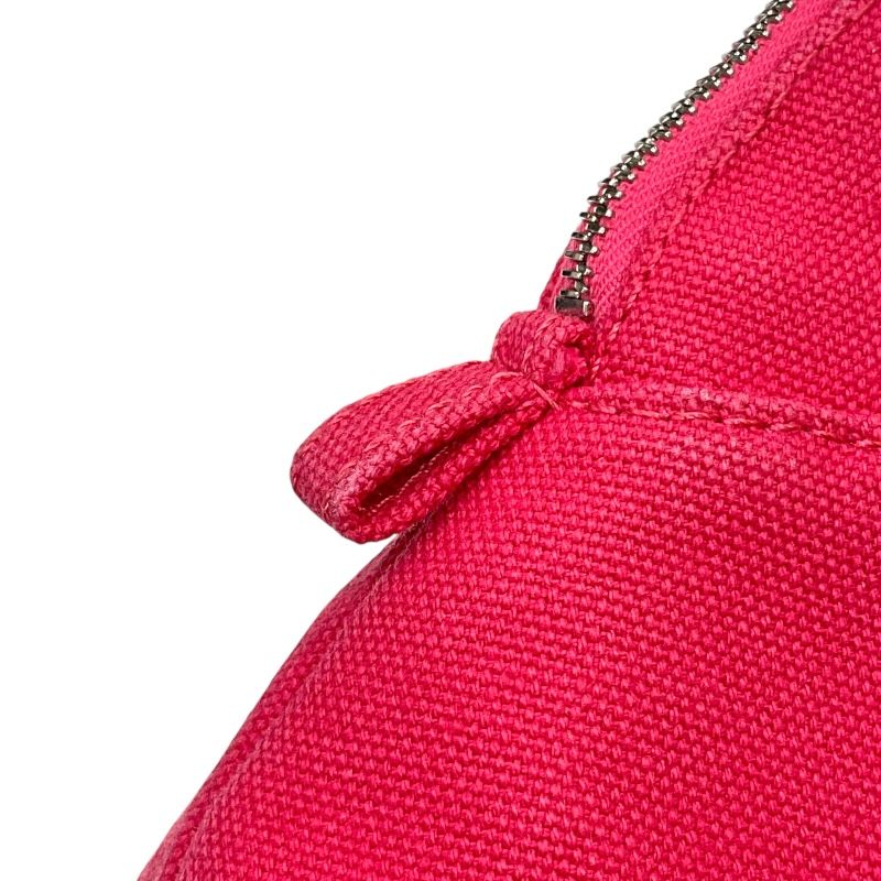 HERMES Bolide Pouch 15 in Pink with Silver Hardware