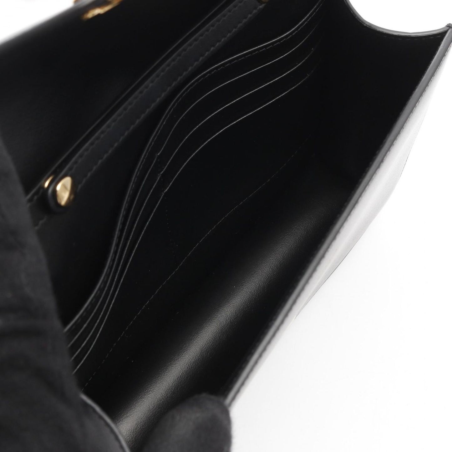 CELINE Margot Triomphe Black Leather Shoulder Bag - Exquisite Craftsmanship