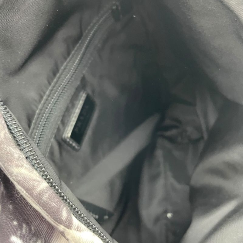 PRADA Nylon Body Bag 2VZ092 in Grey/White - Exclusive Men's Accessory